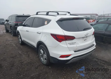 2017 Hyundai Santa Fe Sport 2.4L из США, поврежденный, VIN 5XYZU3LB0HG459299